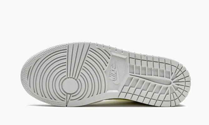 Кроссовки Air Jordan 1 Mid LX WMNS «Opti Yellow» белый