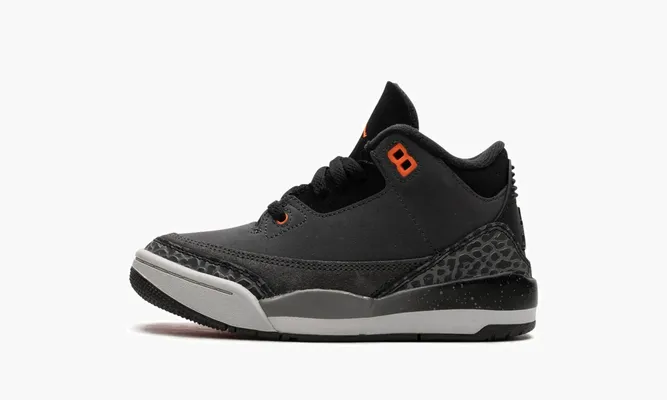 Для самых маленьких Air Jordan 3 PS «Fear Pack» серый