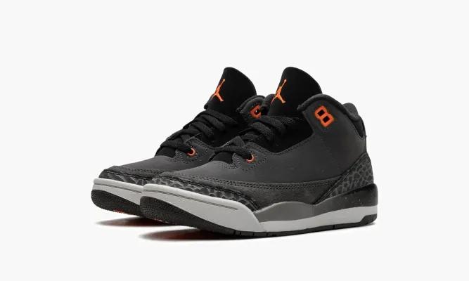 Для самых маленьких Air Jordan 3 PS «Fear Pack» серый