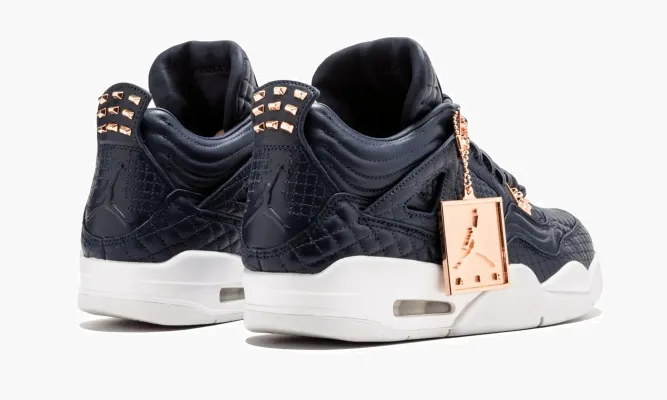 Кроссовки Air Jordan 4 Retro Premium «Obsidian» черный