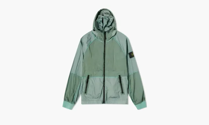 Одежда Stone Island Nylon Metal Watro-tc Hooded Jacket «Turquoise» зеленый