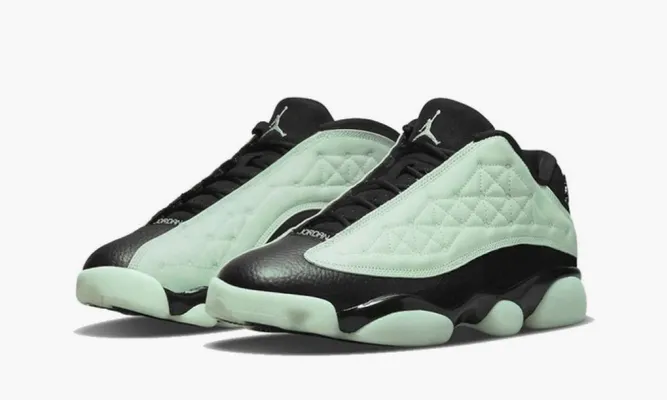 Для баскетбола Jordan 13 Retro Low «Singles' Day» зеленый