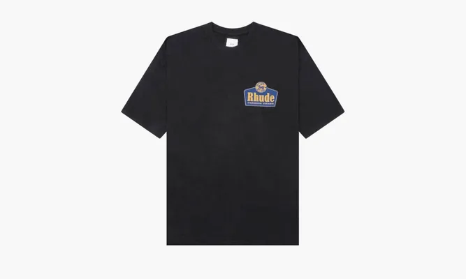 Одежда RHUDE Grand Cru Tee «Vintage Black» черный