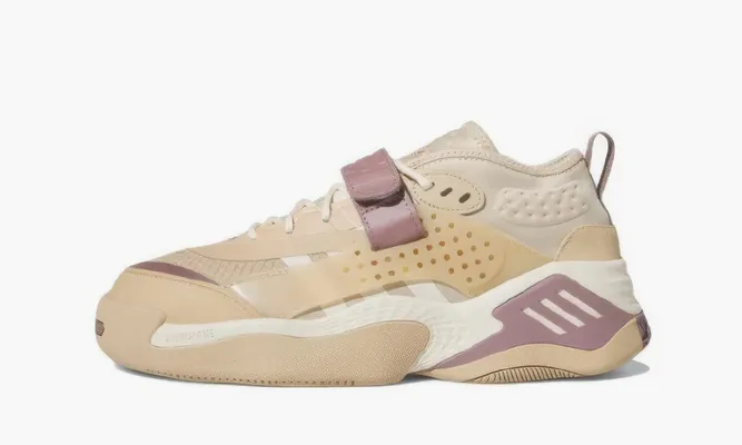 Кроссовки Adidas Streetball 3 «Magic Beige Purple» бежевый