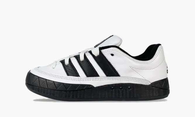 Кроссовки Adidas Adimatic «Atmos Superstar Homage White Black» белый