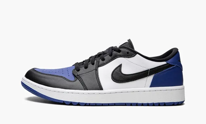 Кроссовки Air Jordan 1 Low G «Royal Toe» белый