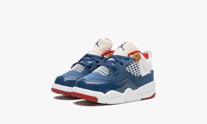 Для самых маленьких Air Jordan 4 TD «Messy Room» белый