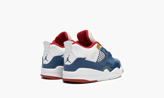 Для самых маленьких Air Jordan 4 TD «Messy Room» белый