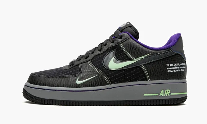 Кроссовки Air Force 1 '07 LV8 «Future Swoosh» черный