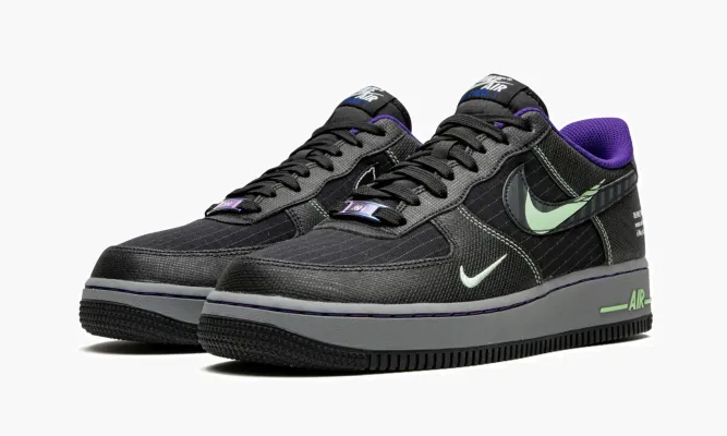 Кроссовки Air Force 1 '07 LV8 «Future Swoosh» черный