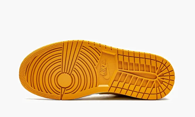 Кроссовки Air Jordan 1 Low WMNS «Yellow Strike» желтый