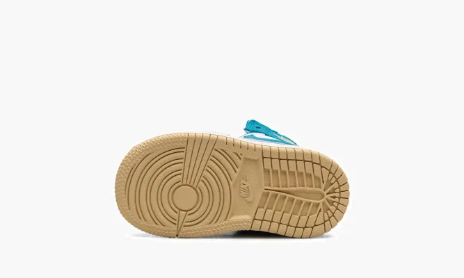 Для самых маленьких Air Jordan 1 Mid TD «Aquatone» белый
