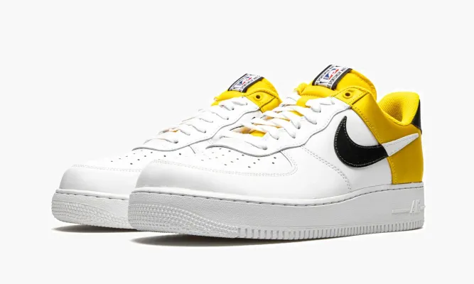 Кроссовки Air Force 1 '07 LV8 1 «Amarillo Satin» белый