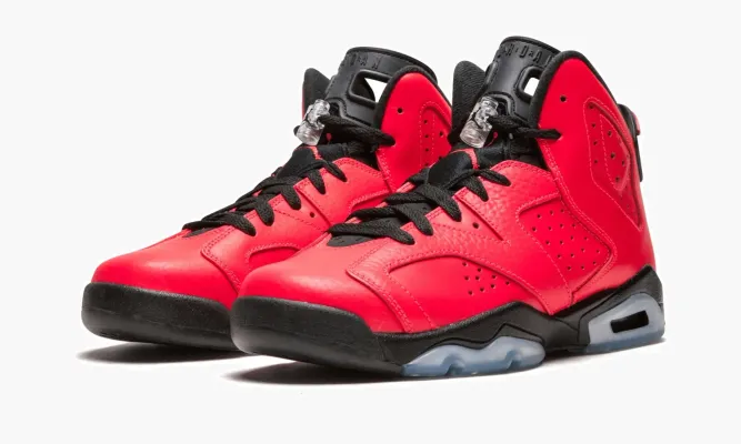 Кроссовки Air Jordan 6 Retro Bg «Infrared 23» белый