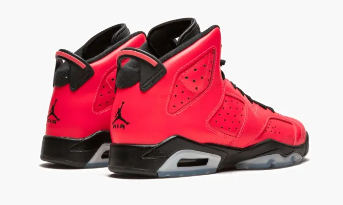Кроссовки Air Jordan 6 Retro Bg «Infrared 23» белый
