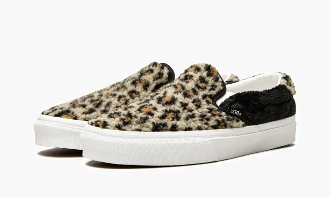 Кроссовки Vans Slip-on 59 Sherpa «Leopard» разноцветный
