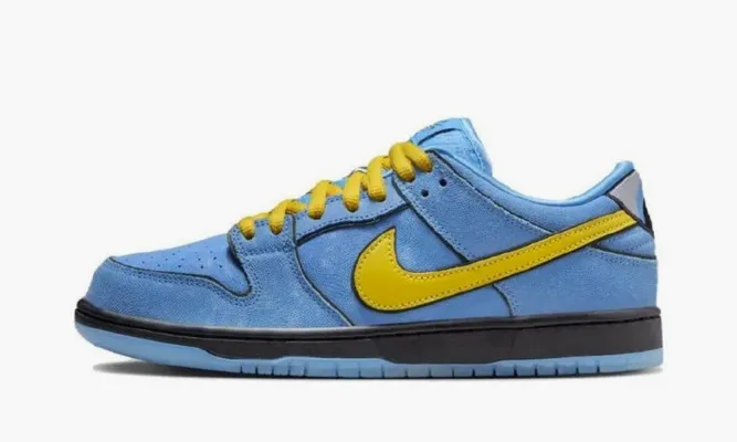 Кроссовки Nike Dunk Low «The Powerpuff Girls Bubbles» lightBlue