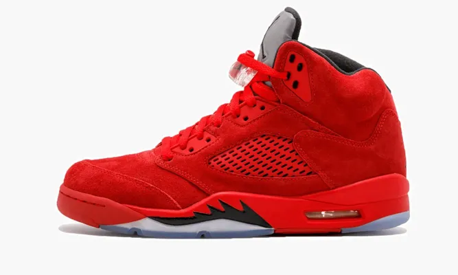 Кроссовки Air Jordan 5 Retro «Red Suede» красный