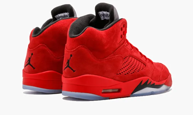 Кроссовки Air Jordan 5 Retro «Red Suede» красный