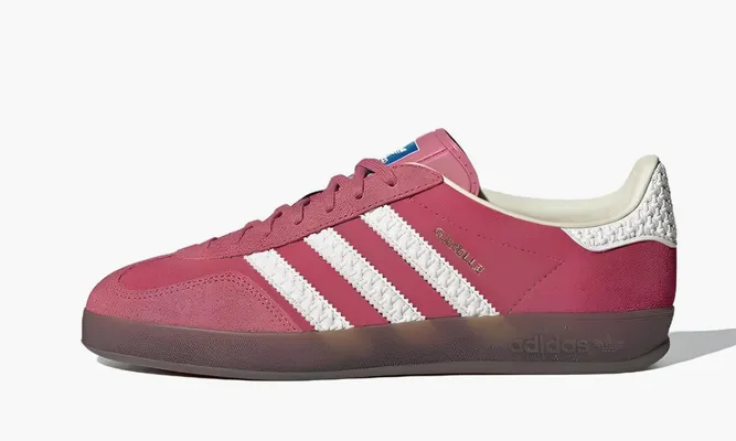 Кроссовки Adidas Gazelle Indoor «Pink Cloud White» розовый