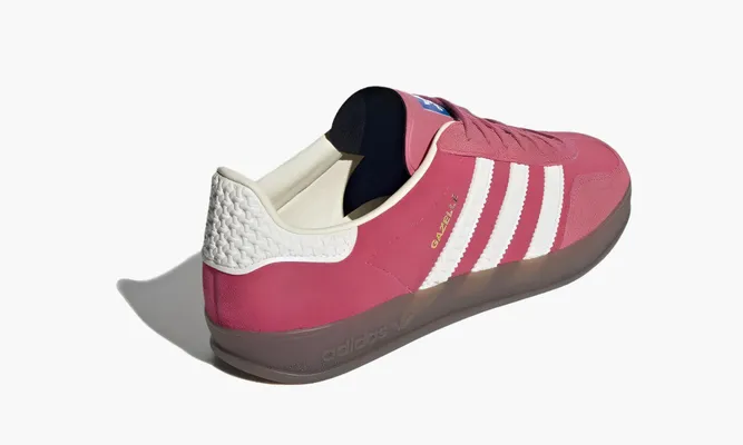 Кроссовки Adidas Gazelle Indoor «Pink Cloud White» розовый
