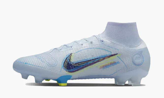 Для футбола Nike Mercurial Superfly 8 Elite Fg «Blue» lightBlue