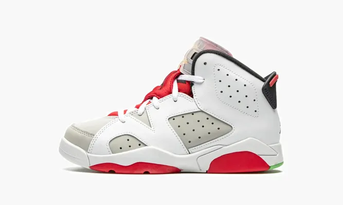 Для самых маленьких Air Jordan 6 Retro PS «Hare» белый