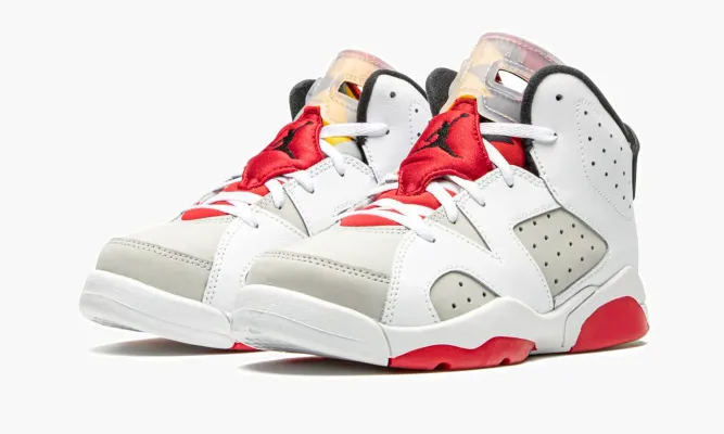 Для самых маленьких Air Jordan 6 Retro PS «Hare» белый