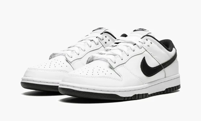 Кроссовки Nike Dunk Low WMNS «White Panda - White / Black» белый