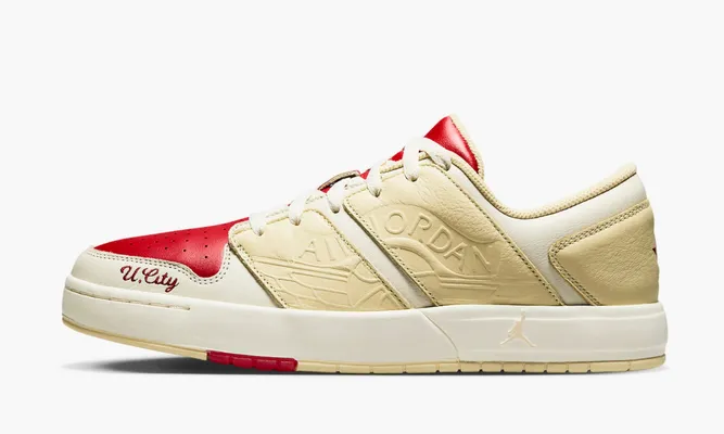 Кроссовки Jayson Tatum X Air Jordan Nu Retro 1 Low «U City» бежевый