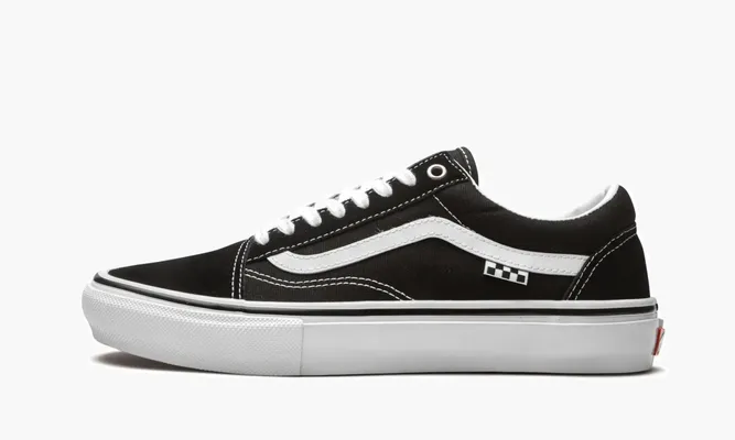 Кроссовки Vans Skate Old Skool «Black / White» черный