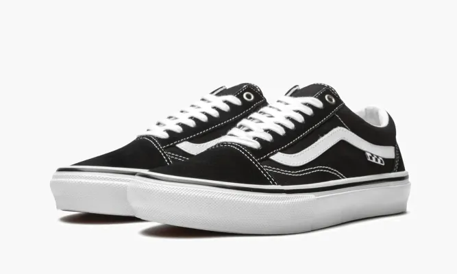 Кроссовки Vans Skate Old Skool «Black / White» черный