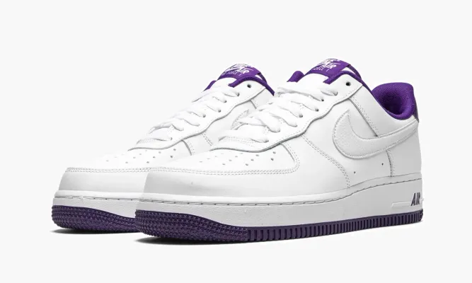 Кроссовки Air Force 1 Low «Voltage Purple» белый