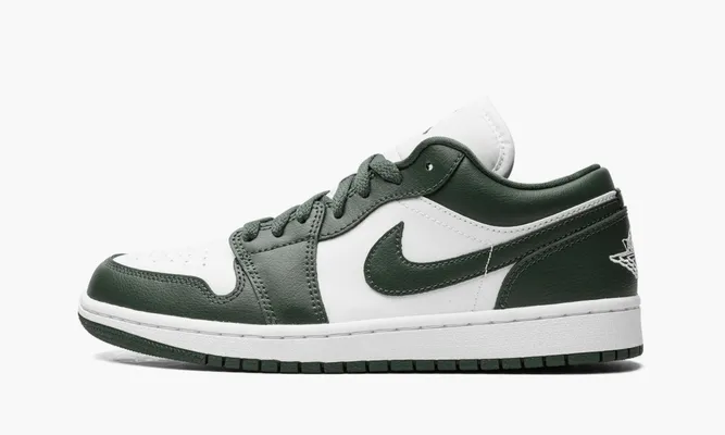 Кроссовки Nike Air Jordan 1 Low WMNS «Galactic Jade» зеленый