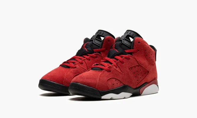 Для самых маленьких Air Jordan 6 PS «Toro Bravo» красный