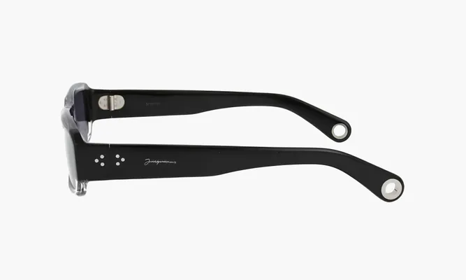 Аксессуары Jacquemus Glasses «Black Silver» серебряный