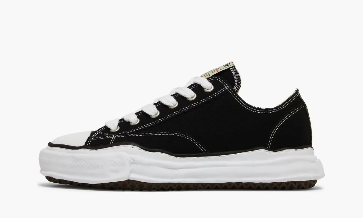 Maison Mihara Yasuhiro Peterson OG Sole Canvas Low 'Black'