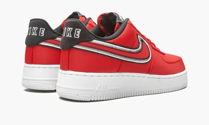 Кроссовки Air Force 1 Low Reverse Stitch красный