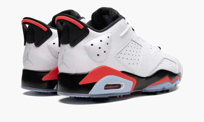 Кроссовки Air Jordan 6 Golf «White Infrared» белый