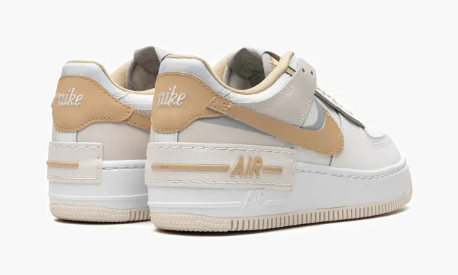 Кроссовки NIKE Air Force 1 LO SHADO WMNS «Sail Tan» белый