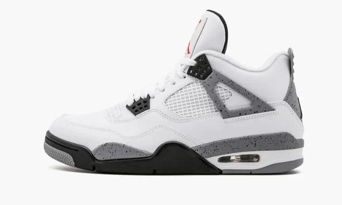 Кроссовки Air Jordan 4 Retro «White Cement 2012» белый