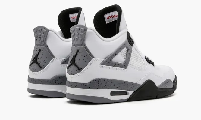Кроссовки Air Jordan 4 Retro «White Cement 2012» белый