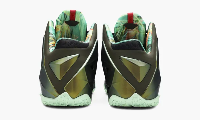 Для баскетбола Nike Lebron 11 «King's Pride» зеленый