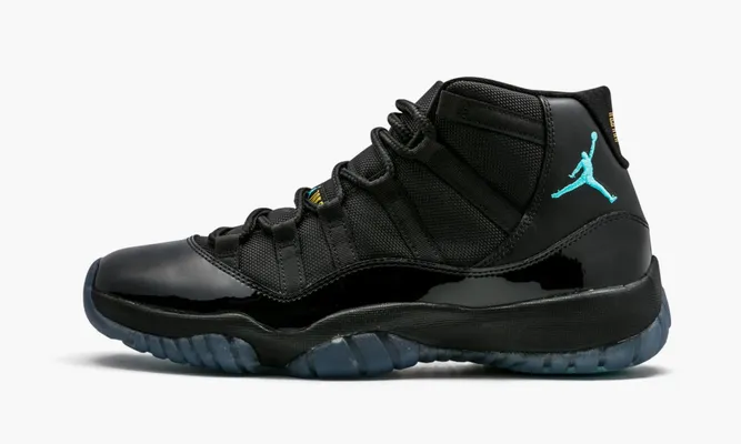 Для баскетбола Jordan 11 Retro «Gamma Blue» черный