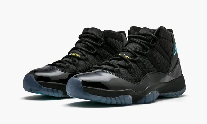 Для баскетбола Jordan 11 Retro «Gamma Blue» черный