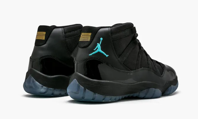 Для баскетбола Jordan 11 Retro «Gamma Blue» черный