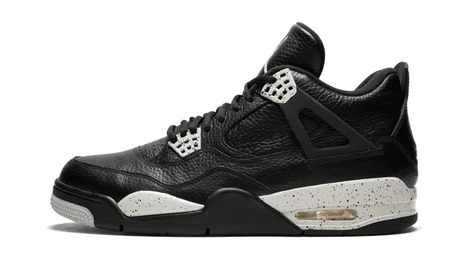 Кроссовки Air Jordan 4 Ls «Oreo» черный