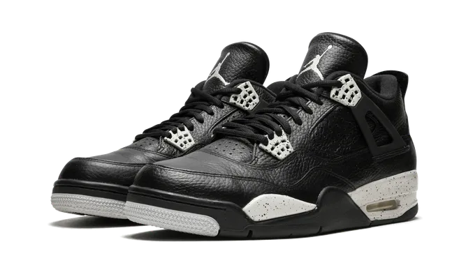 Кроссовки Air Jordan 4 Ls «Oreo» черный