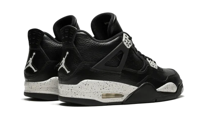 Кроссовки Air Jordan 4 Ls «Oreo» черный