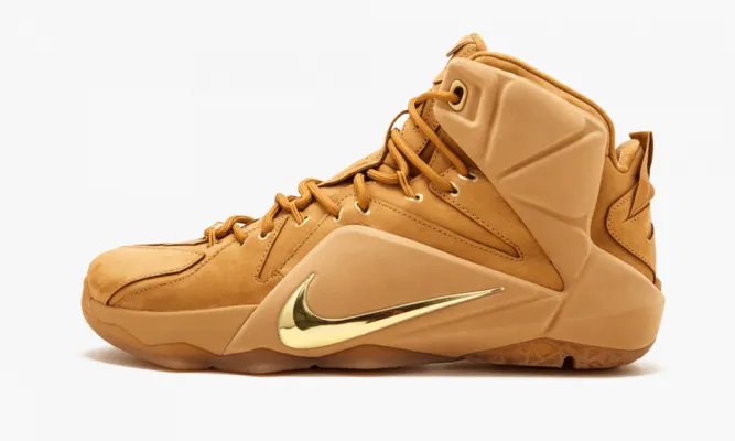 Для баскетбола Nike Lebron 12 Ext «Wheat» коричневый